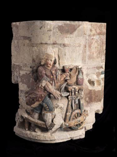 Bellamypark 13,Vlissingen | Gevelsteen DE TIS INHE THOV DE HERDT